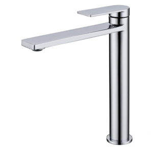Ruki Brushed Nickel Lead Free High Basin Mixer